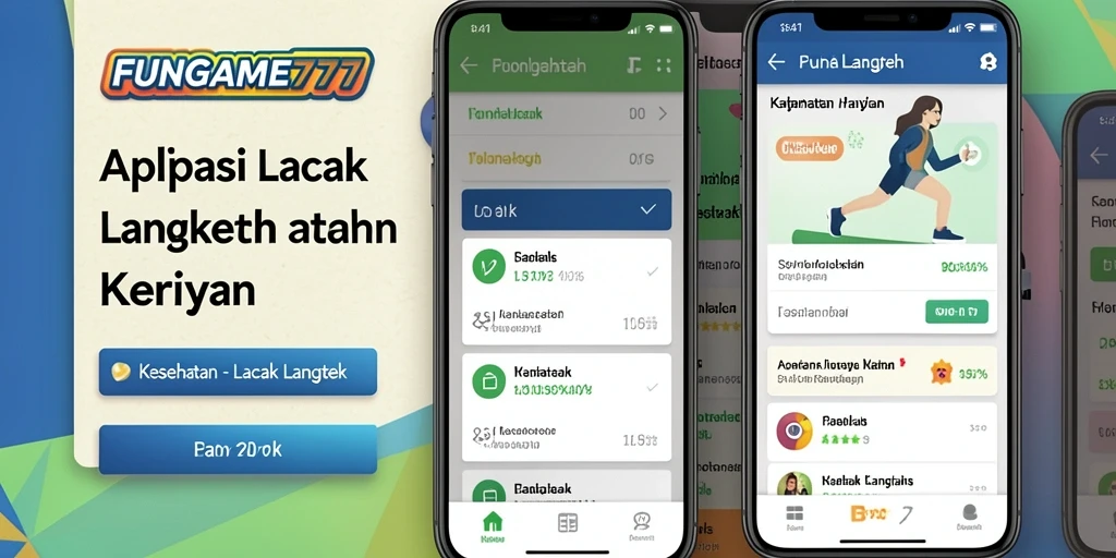 Antarmuka FUNGAME777 menampilkan statisik langkah dan aktivitas harian Anda.