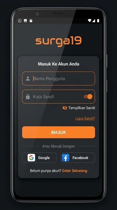Cara Masuk Akun Surga19 untuk Pengguna Android